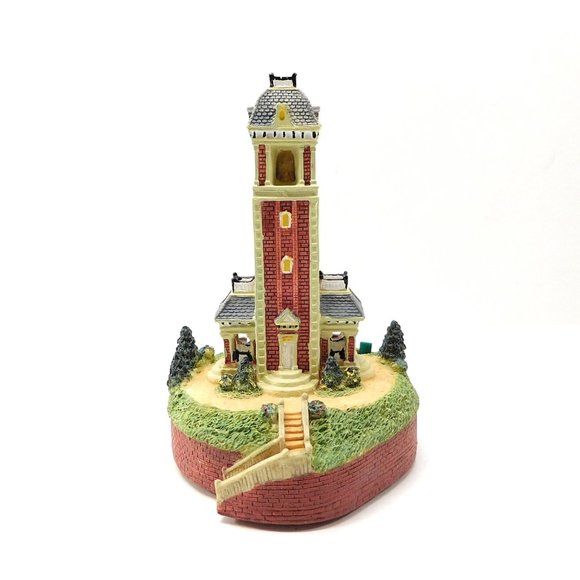 Liberty Falls Bell Tower Music Box Musical Figurine AH333 Works! SEE VIDEO - Picture 7 of 10